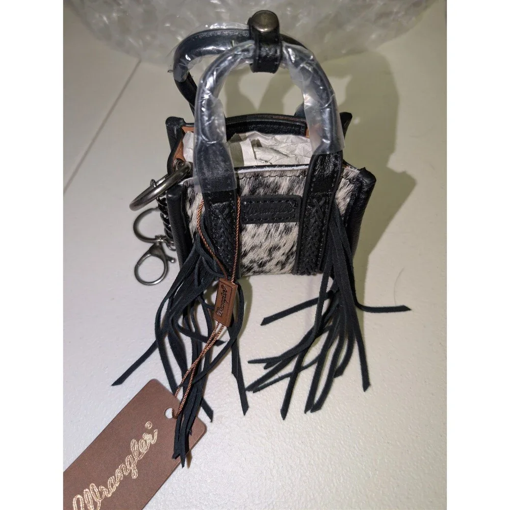 Wrangler mini tote keychain